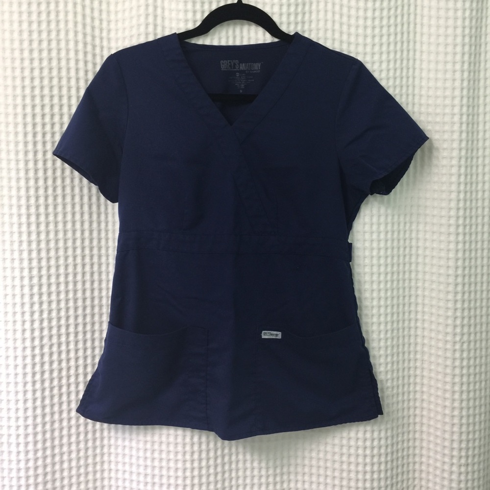 Grey’s Anatomy Scrub Top - Navy